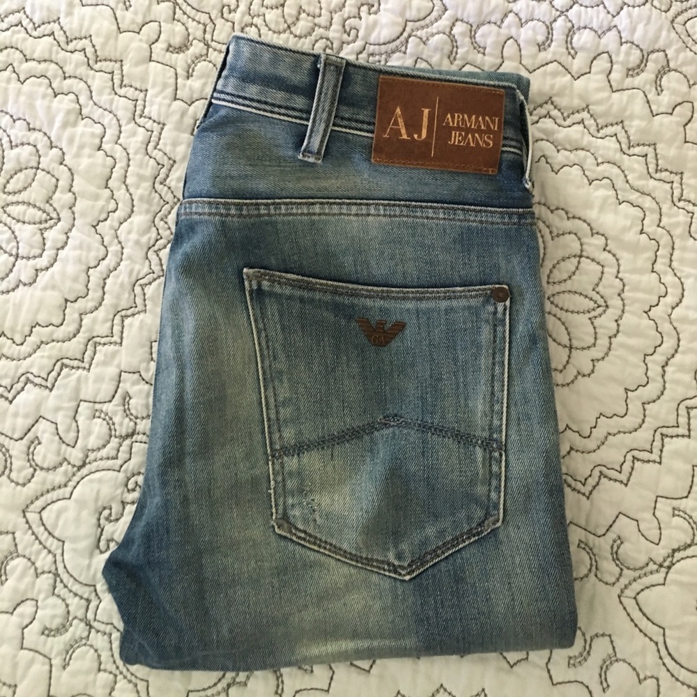 Men's Armani Jeans slim fit size 30 waist