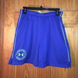 Blue Mesh Under Armour Shorts