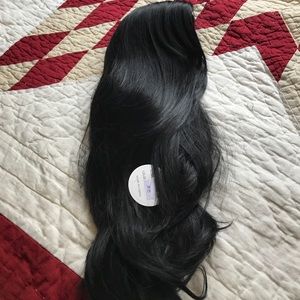 Mannequin wig, black hair, no bangs, Brand New.