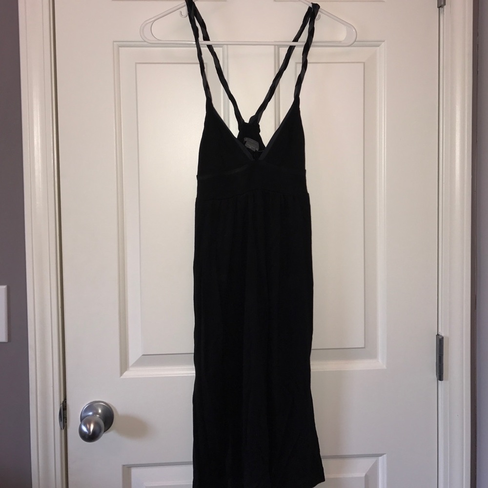 Armani exchange black dress