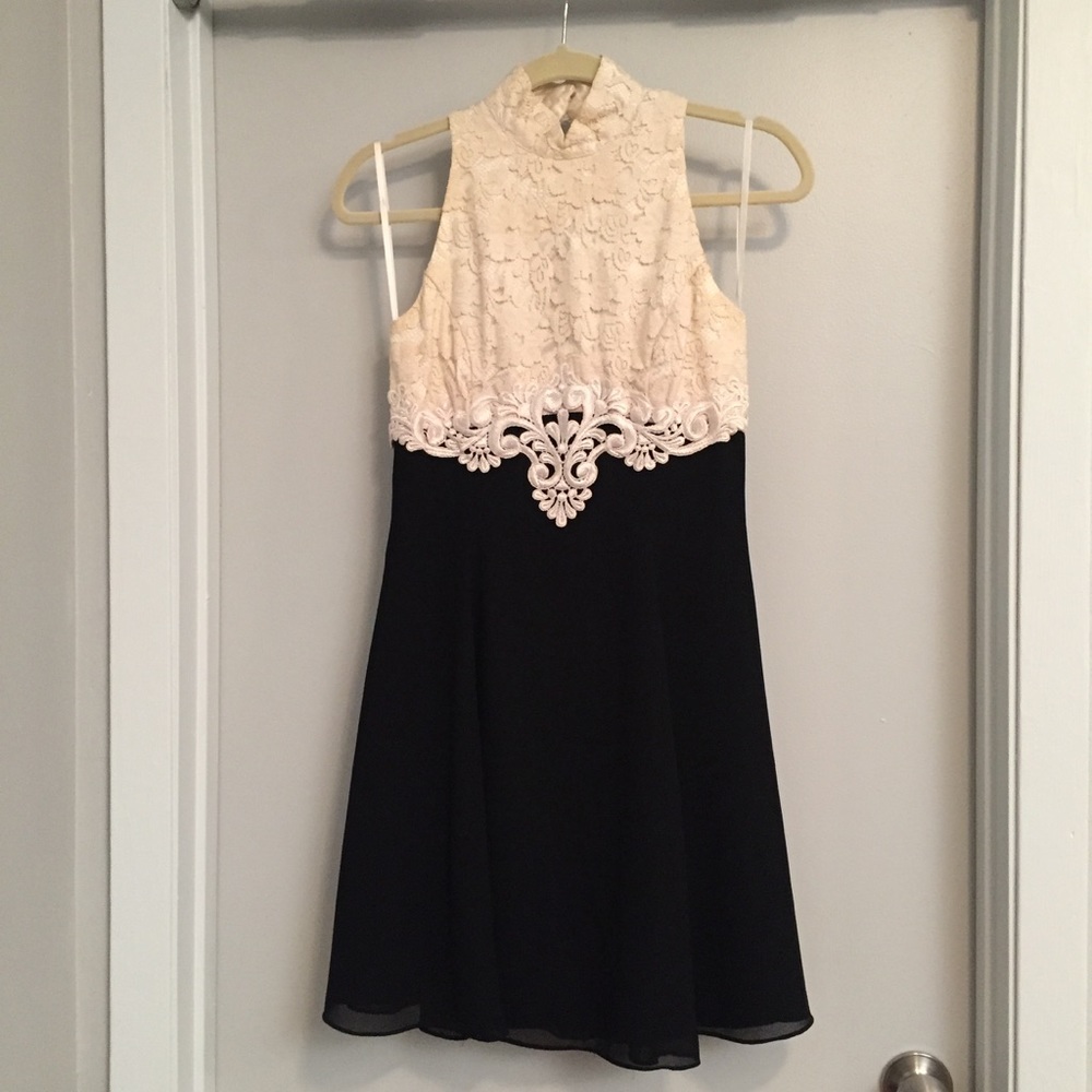 Vintage lace cocktail dress