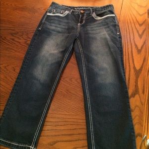 Cropped Maurice's 5/6 women's crop jeans like new