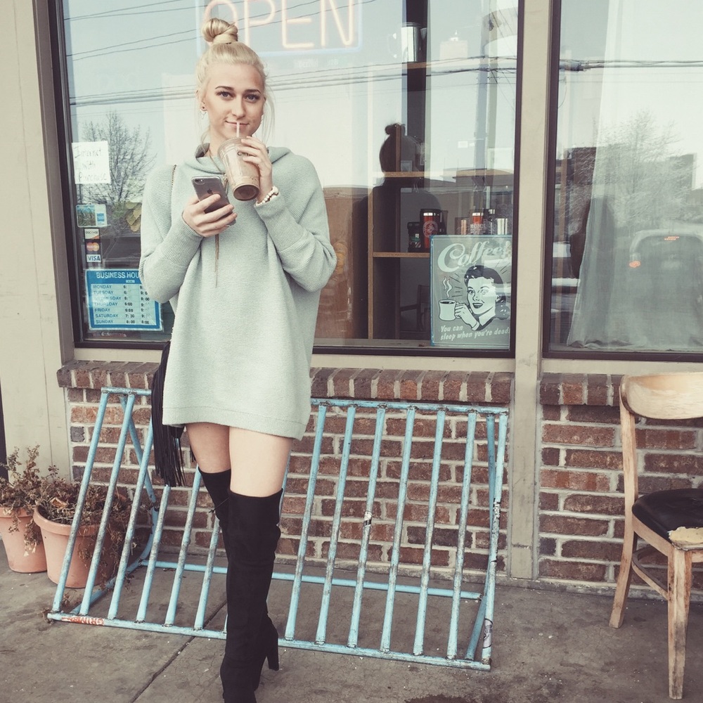 Thick sweater