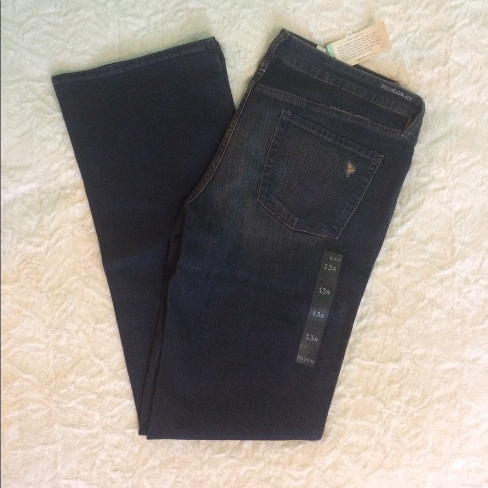Bullhead Black Bootcut Jeans