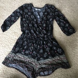 Patterned Romper