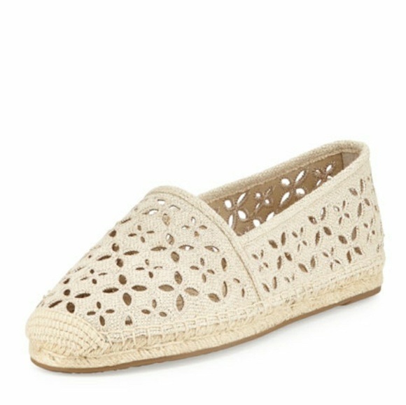Michael Kors Shoes - Michael Kors Eyelet Espadrille Flats