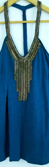 Razorback flowy beaded top - Picture 3 of 4