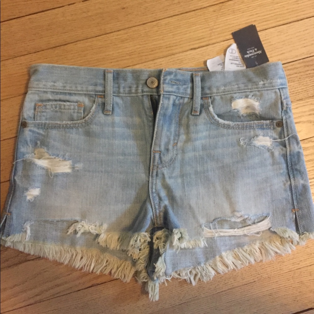A&F Jean Shorts
