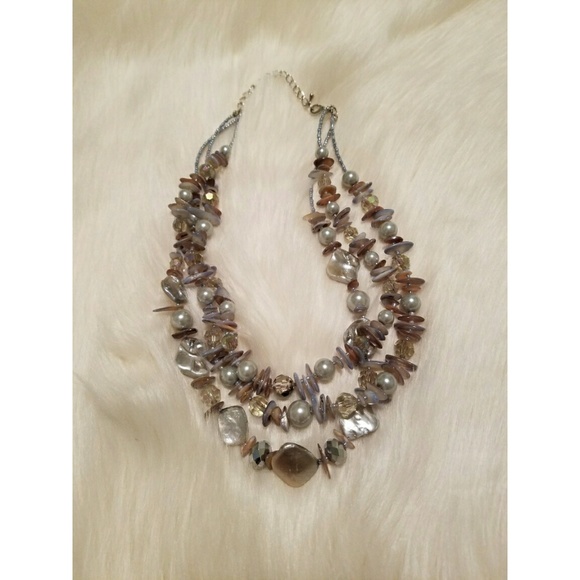Charming Charlie Jewelry - FLASH SALE Charming Charlie three strand necklace