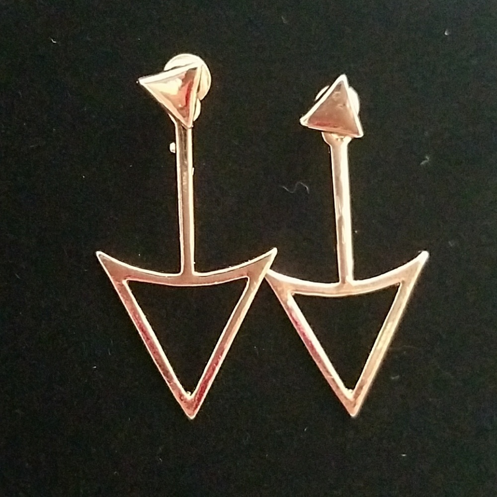 ANY 4 items FOR $20! Arrow earrings - Picture 4 of 4