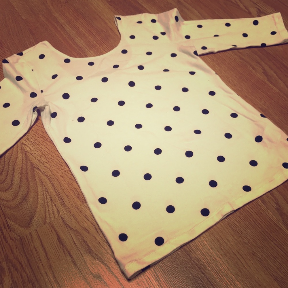 Polka dot blouse
