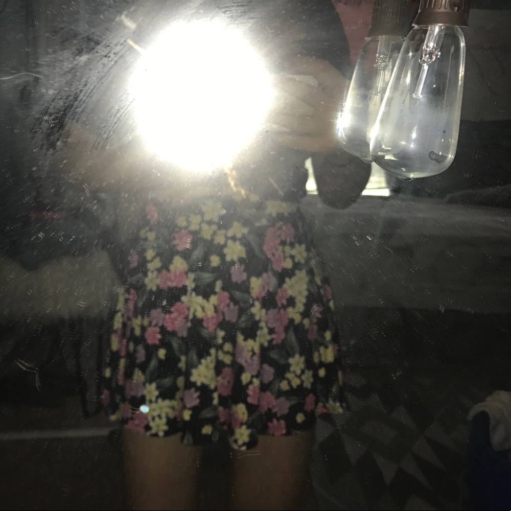 New floral skater skirt