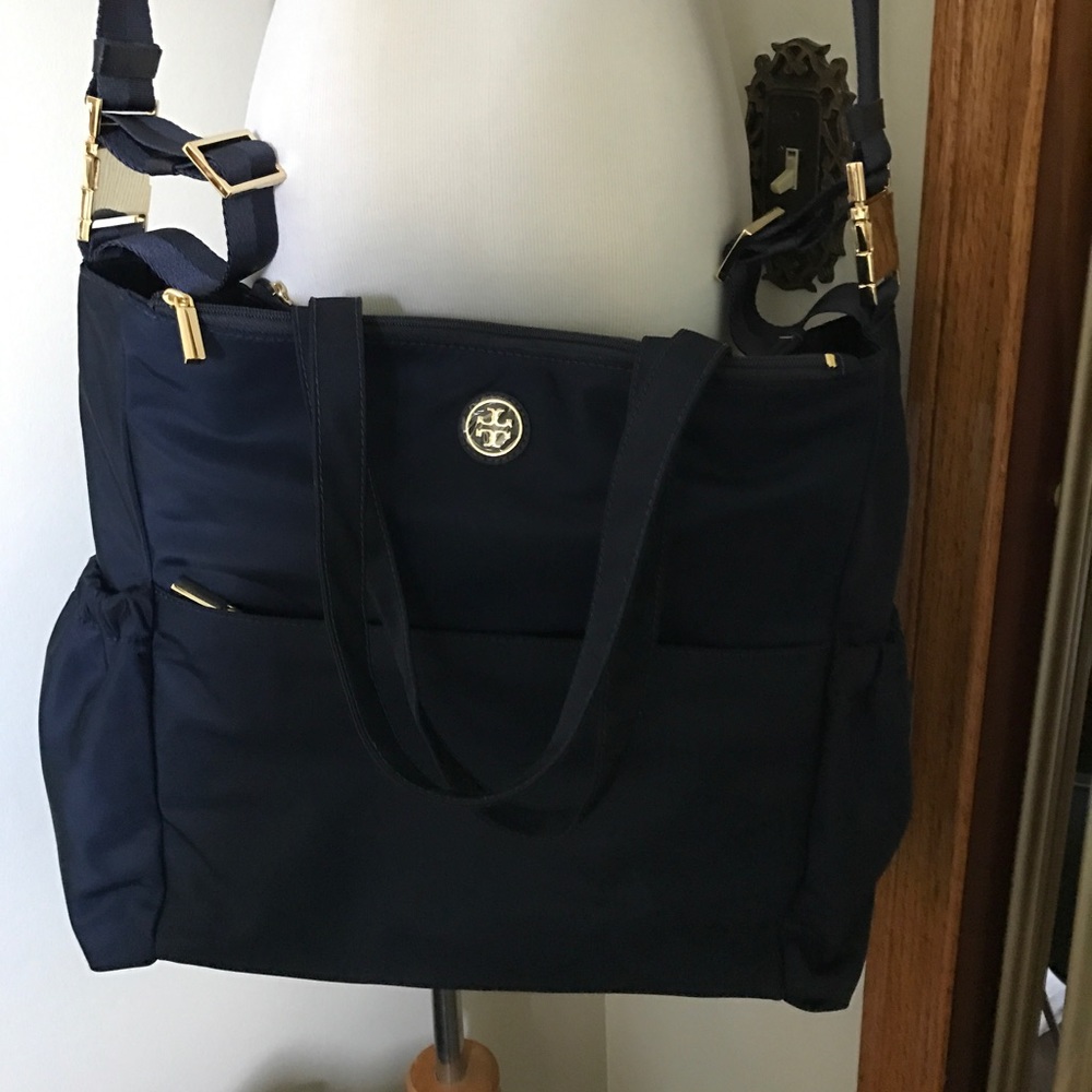 Authentic Tory Butch diaper bag.