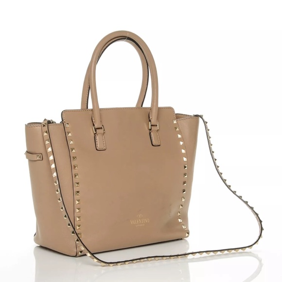 VALENTINO Vitello Rockstud Double bag - Picture 2 of 8