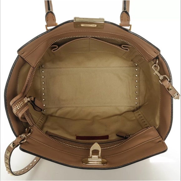 VALENTINO Vitello Rockstud Double bag - Picture 7 of 8