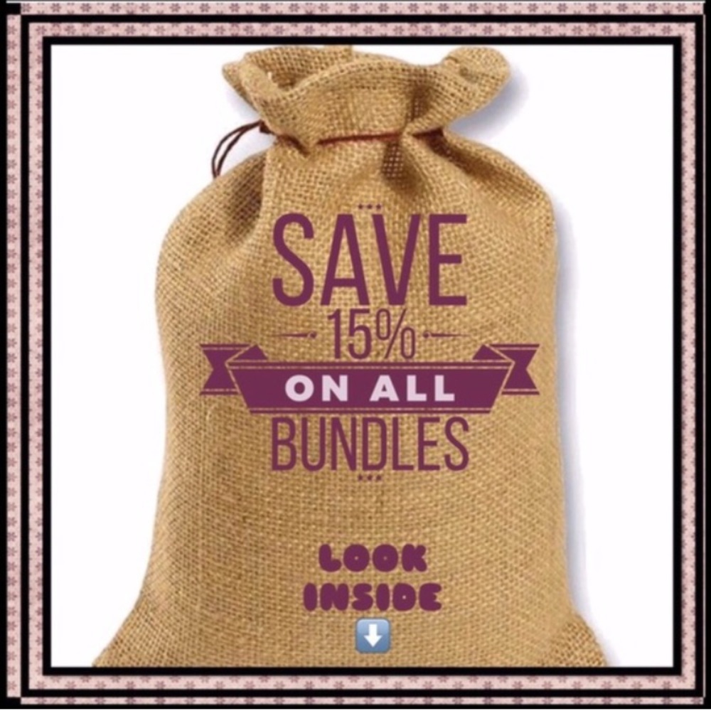 15% off all bundles!!