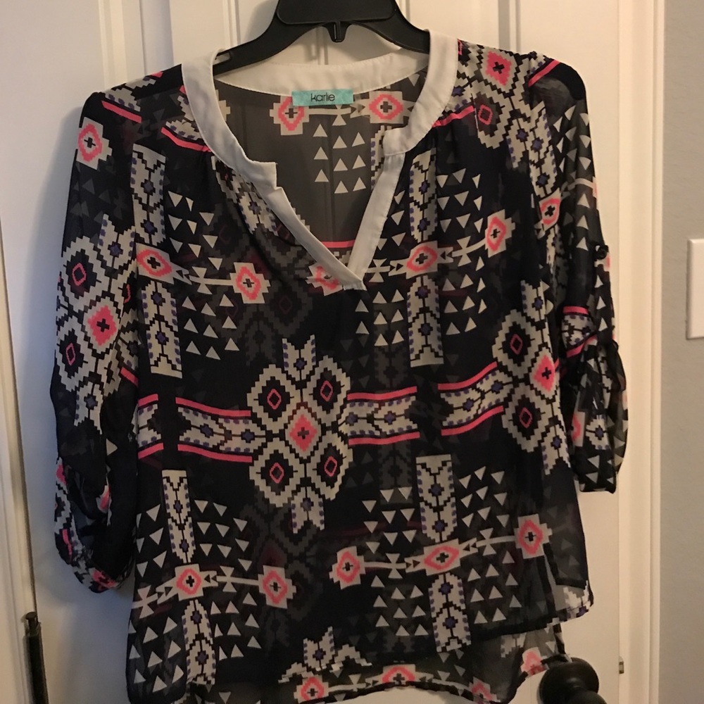 Aztec top