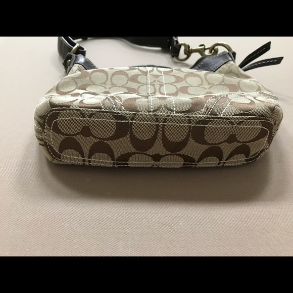 Coach shoulder bag. Signature brown - Picture 4 of 6