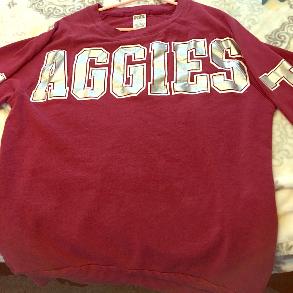 Pink Texas A&M Sweater
