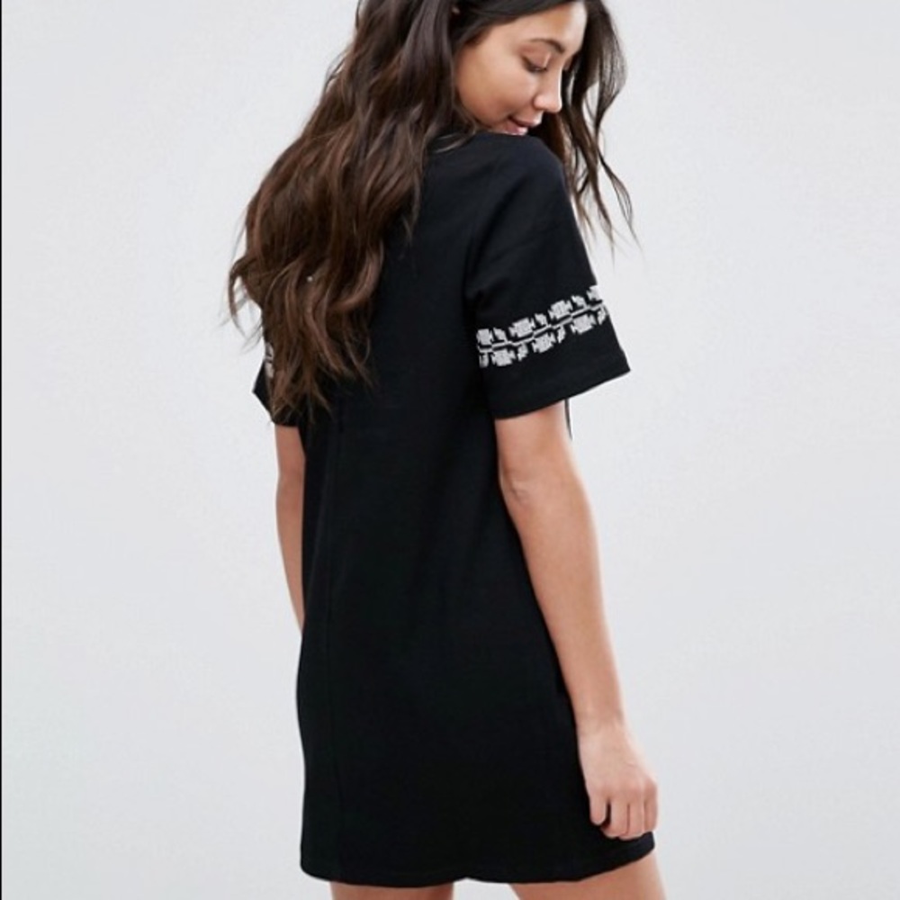 ASOS Neon Rose dress