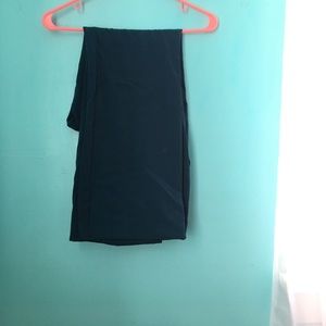 High Rise Navy Slacks