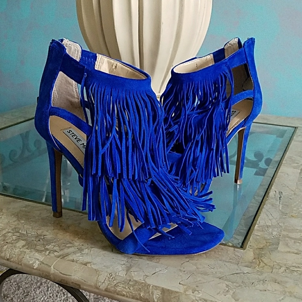 Steve Madden Fringe Heels