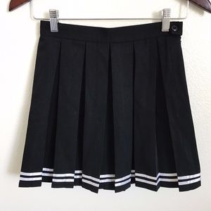 Black Tennis Skirt