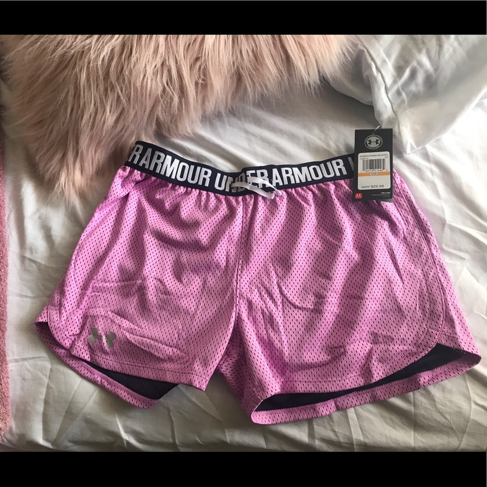 Under Armour Loose Gym Workout Shorts S Heat Gear