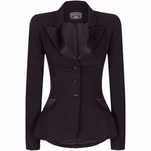 $1275 Agent Provocateur Soiree Billy Jacket Tuxedo