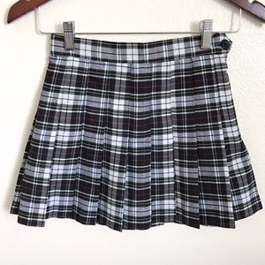 American Apparel Plaid Tennis Skirt