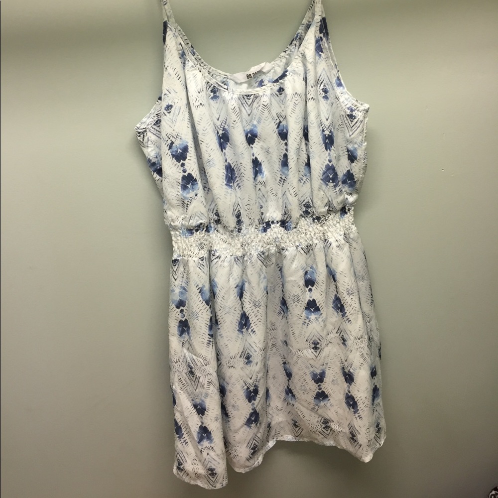 White and Blue Dress