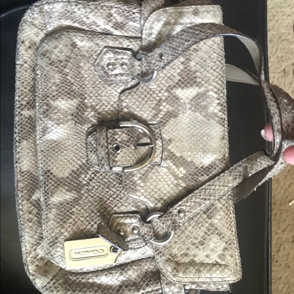 Coach Animal Print Purse! Limited edition.