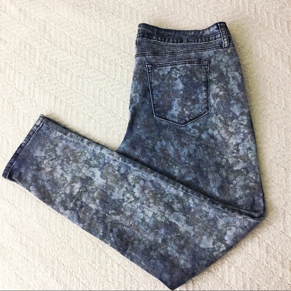 ANA Denim - ANA Skinny Floral Skinny Jeans Sz 16/33