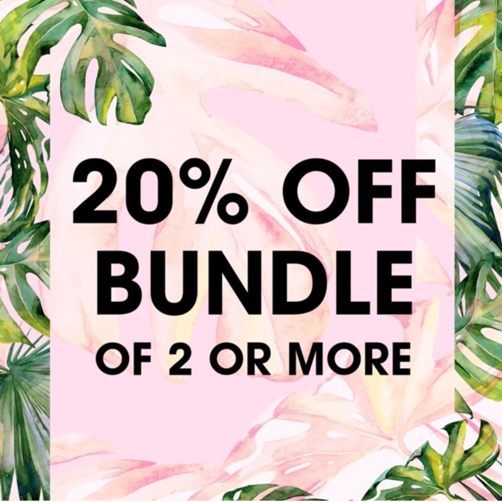 20% OFF Bundles of 2 or more