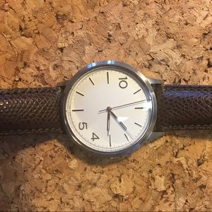 NEW IN BOX Forty Five Ten genuine leather watch