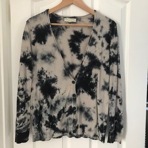 Tye dye cardigan