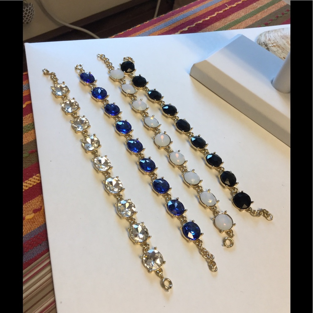 Gold & Crystal Bracelet - Picture 4 of 4