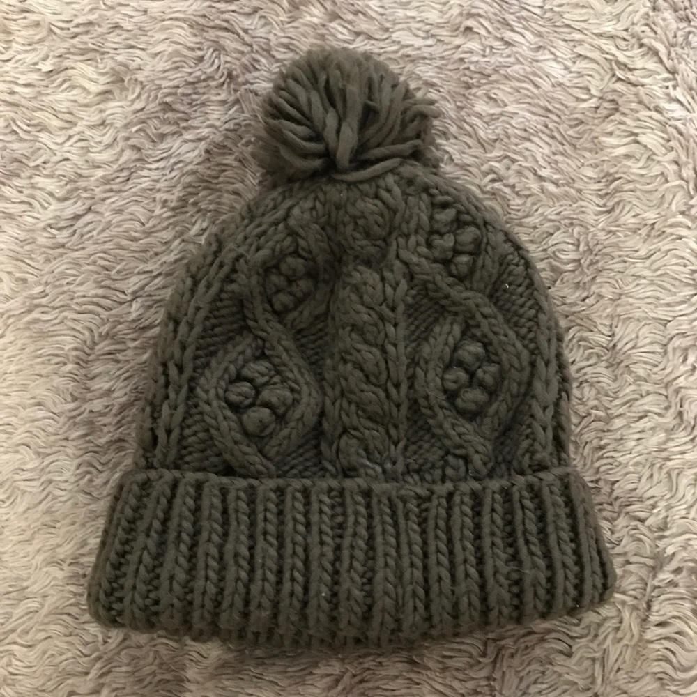 Brown Knit Hat