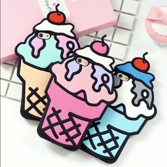 Ice Cream iPhone Case - Picture 1 of 5