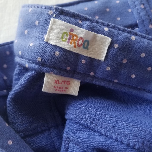 NWT - Blue w/pink knit pants - Picture 4 of 4