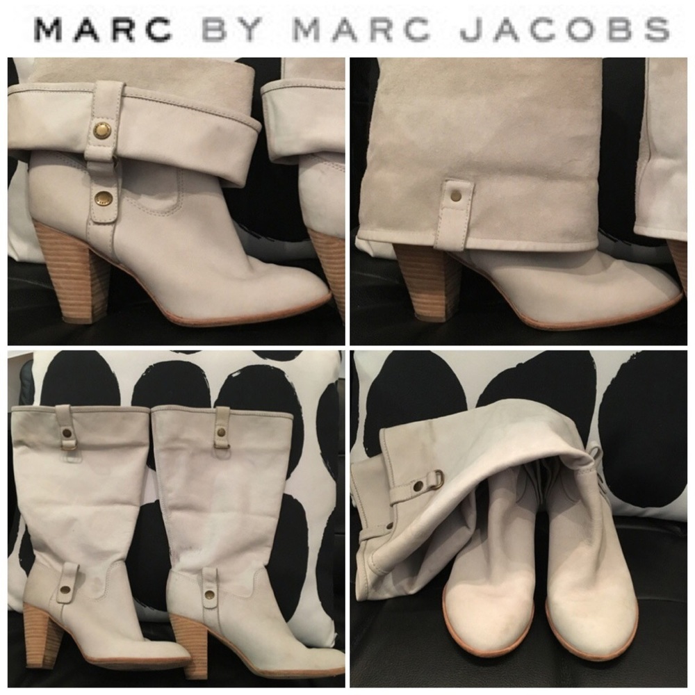 Marc by Marc Jacobs taupe convertible boots 38/7.5