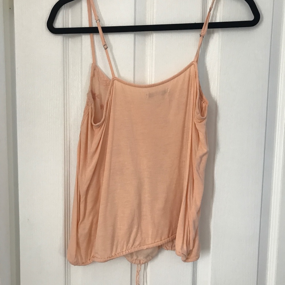 Salmon color tank