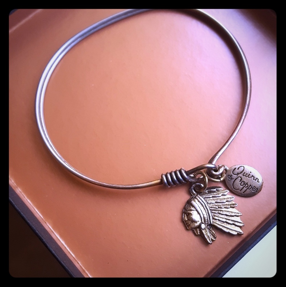 Quinn & Copper Indian Chief Bracelet