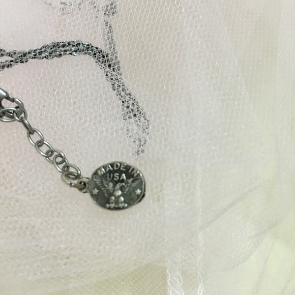 Opal necklace silver chain - Picture 3 of 4