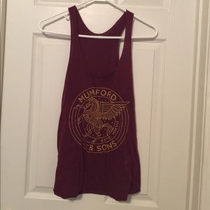 Mumford and Sons band tank top