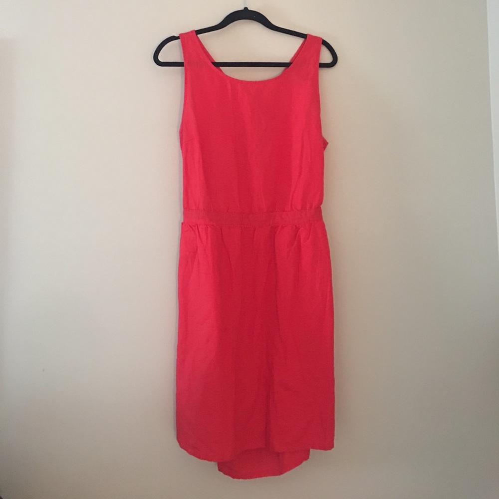 Bright Red Dress