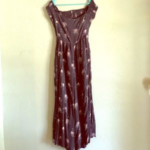 Free people jumpsuit floral