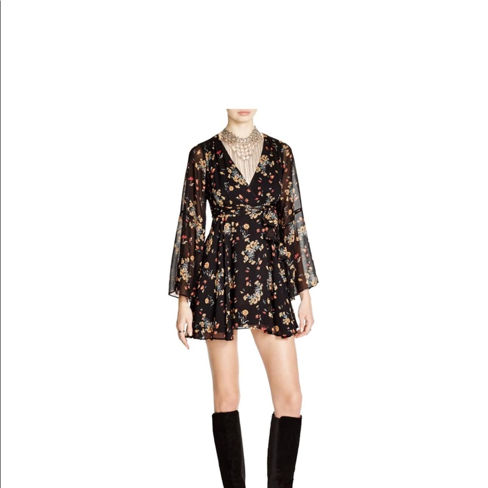 Free people retro floral dress