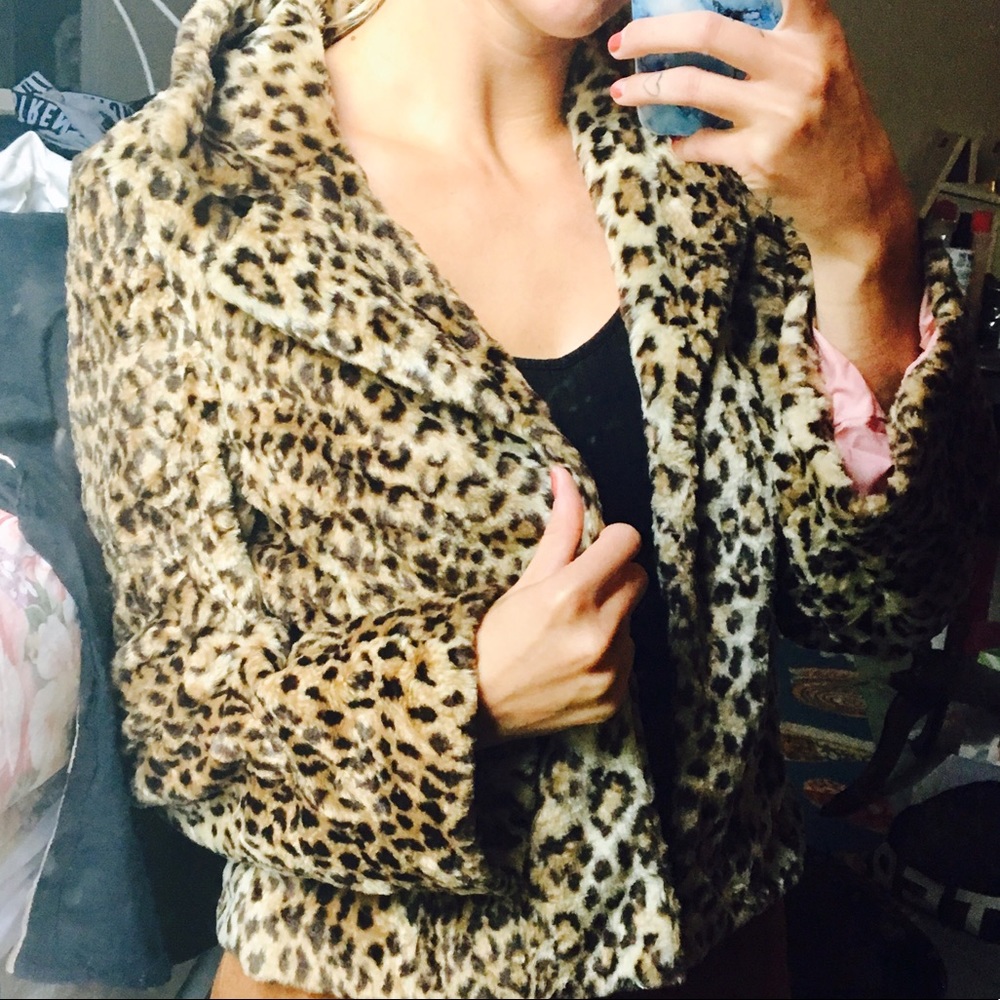 Leopard Print Jacket