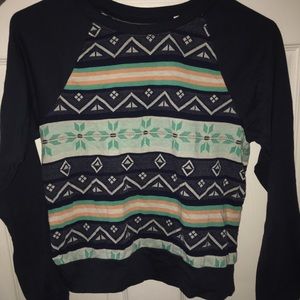 Tribal print long sleeve